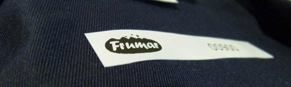 Etiquetado de prendas para empresas en Frumar